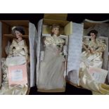 Ashton Drake - three good quality Ashton Drake Galleries dolls in original boxes to include #96511