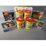 Wombles - a collection of nine Wombles jigsaw puzzles to include four Whitman tin can sets,