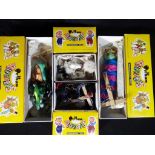 Pelham Puppets - four boxed puppets comprising Baby Daragon A3, Caterpillar A6,