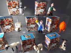 Wallace and Gromit by Vivid Imaginations - a lot to include eight boxed, approx 3cm x 2.