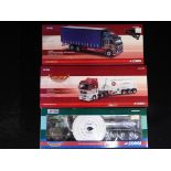 Corgi - Three limited edition 1:50 scale diecast model trucks from the Hauliers of Renown and