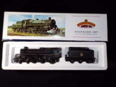 Bachmann - A boxed OO Gauge No.31-102A Class 4MT 4-6-0 Steam Locomotive and Tender, Op.No.