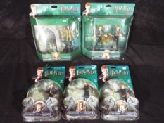 Harry Potter - Five Harry Potter And The Order of the Phoenix action figures comprising Harry