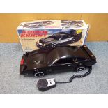 A boxed battery operated 1:10 scale Super Knight car by Hong Da,