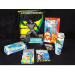 Kenner, Vivid Imaginations and others - A large Kenner Batman Forever Ultimate Batman figure,