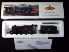 Bachmann - A boxed OO Gauge No.31-775 Modified Hall 4-6-0 Steam Locomotive and Tender. Op.No.