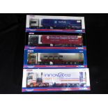 Diecast - four boxed Corgi Haulers of Renown to include CC13807 Maurice Hill Mercedes Flatbed,