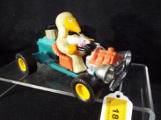 The Wombles - Wombles car with Tomsk (unboxed) made in Hong Kong by Marx Toys in good condition.