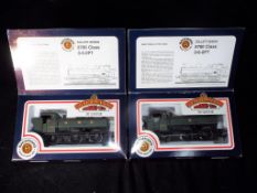 Bachmann - Two boxed 5700 Class OO gauge steam locomotives.