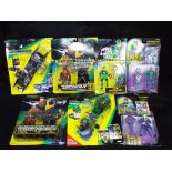 Kenner - Seven boxed Batman Forever and Legends of Batman action figures.