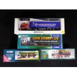 Corgi - Three boxed diecast model Eddie Stobart trucks by Corgi comprising CC13405 (with mirrors