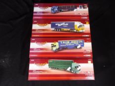 Diecast - four boxed Corgi Haulers of Renown to include CC14026 Steve Swain Volvo FH,