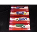 Diecast - four boxed Corgi Haulers of Renown to include CC14026 Steve Swain Volvo FH,