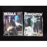 Monogram - Two boxed 1980's Monogram Horror 1/8 scale plastic model kits No.