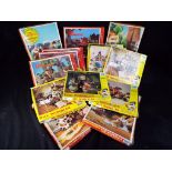 Wombles - a collection of fourteen Wombles related jigsaws from various makers including by Whitman