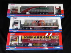 Diecast - three boxed Corgi Haulers of Renown to include CC13421 Sloan Transport Man Curtainside