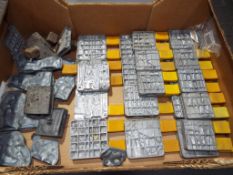 Lead Moulds - a good quantity of modelling moulds predominantly for knights,