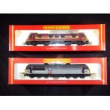 Hornby - Two boxed OO gauge diesel and electric locomotives by Hornby.