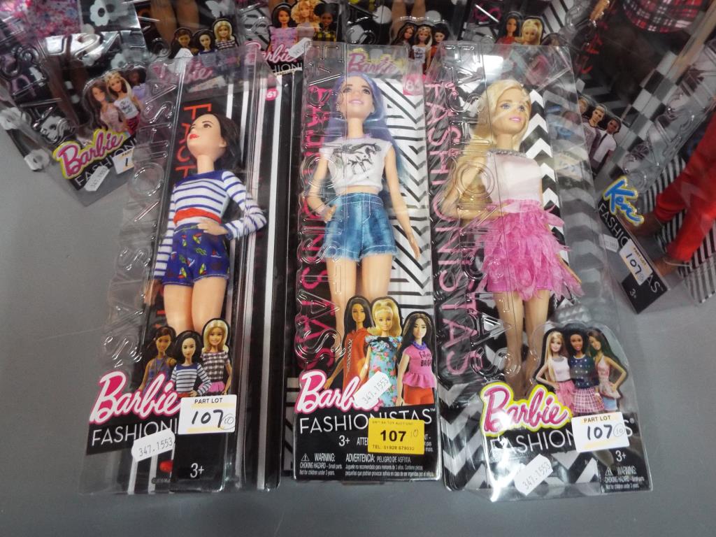Barbie by Mattel - a collection of ten boxed Fashionistas Barbies dolls to include model numbers - Image 4 of 4