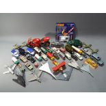 Diecast - a quantity of predominantly unboxed diecast model motor vehicles to include Matchbox by