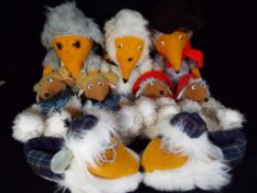 Wombles - a collection of bed time related Wombles memorabilia, to include three pyjama cases,