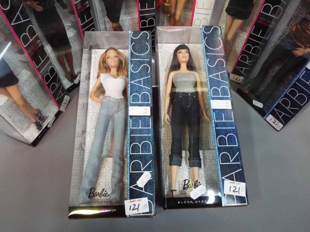 Barbie by Mattel - a collection of eight boxed Barbie Collector Black Label Barbie Basics dolls to - Image 4 of 4