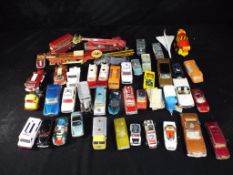 Diecast Corgi and others - in excess of 30 unboxed diecast model vehicles in various scales