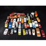 Diecast Corgi and others - in excess of 30 unboxed diecast model vehicles in various scales