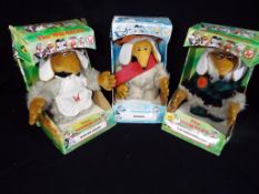 Wombles - a collection of three Rainbow Toys to include Great Uncle Bulgaria, Madame Cholet,
