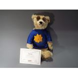 Steiff - a hand-made Bear entitled Sunny from the 'Steiff Four Seasons Bears' series by Danbury