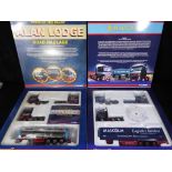 Corgi - Two limited edition 1:50 scale diecast model truck sets by Corgi from the Hauliers of