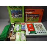 Subbuteo - A boxed Subbuteo Continental Club Edition and a Subbuteo Hockey,