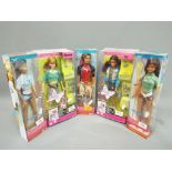 Barbie by Mattel - a collection of five boxed Barbie dolls to include The Barbie Diaries, Raquelle,