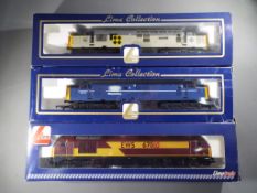 Lima - Three boxed OO gauge diesel locomotives. Lot includes 204711A8 Class 37 Op.No.