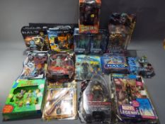 Action Figures -a quantity of boxed Action Figures and similar with film,