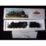 Bachmann - A boxed OO Gauge No.31-100A Standard 4MT 4-6-0 Steam Locomotive and Tender. Op.No.