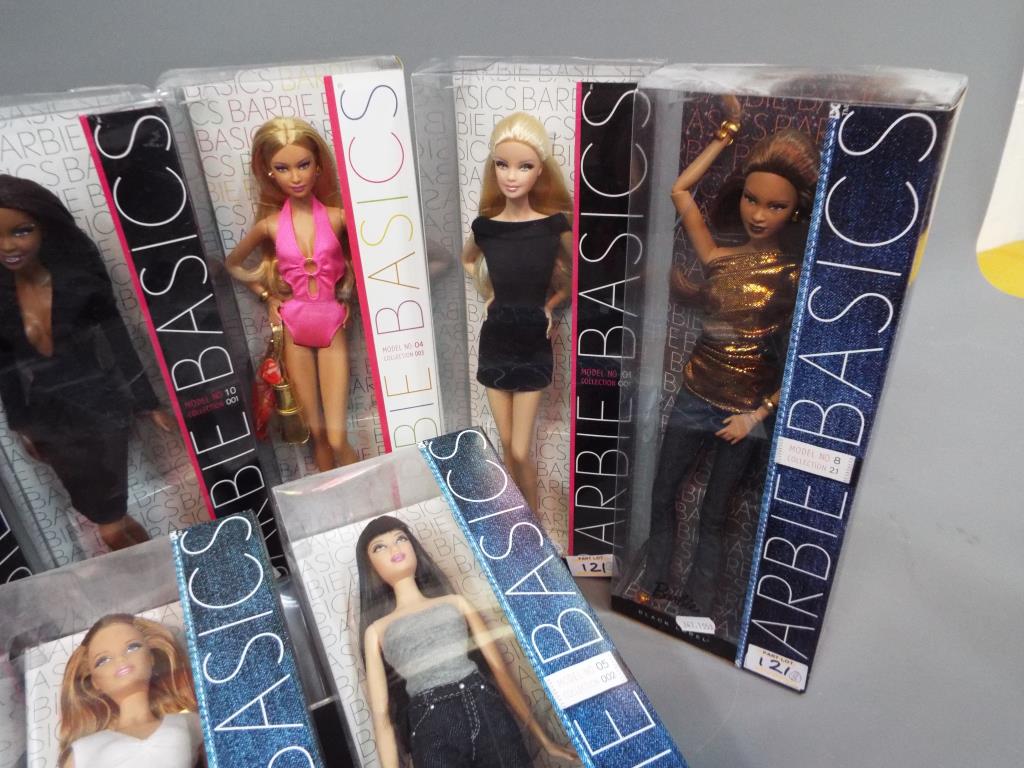 Barbie by Mattel - a collection of eight boxed Barbie Collector Black Label Barbie Basics dolls to - Image 2 of 4