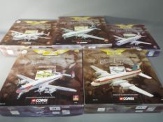 Diecast Vehicles - a collection of scale model Corgi planes including 47603, 47202, AA31503,