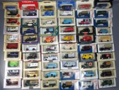 Diecast model vehicles - Lledo - a lot consisting of 60 scale model vans and cars,