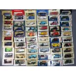 Diecast model vehicles - Lledo - a lot consisting of 60 scale model vans and cars,