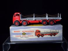Dinky Toys - A boxed Dinky Toys 905 Foden Flat Truck with Chains.