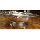 AMERICAN HALLMARKED SILVER TAZZA 88 GRAMS