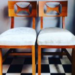 HERMES PARIS PAIR OF CHAIRS CIRCA 2001