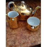 ROYAL WORCESTER TEA POT MILK & SUGAR