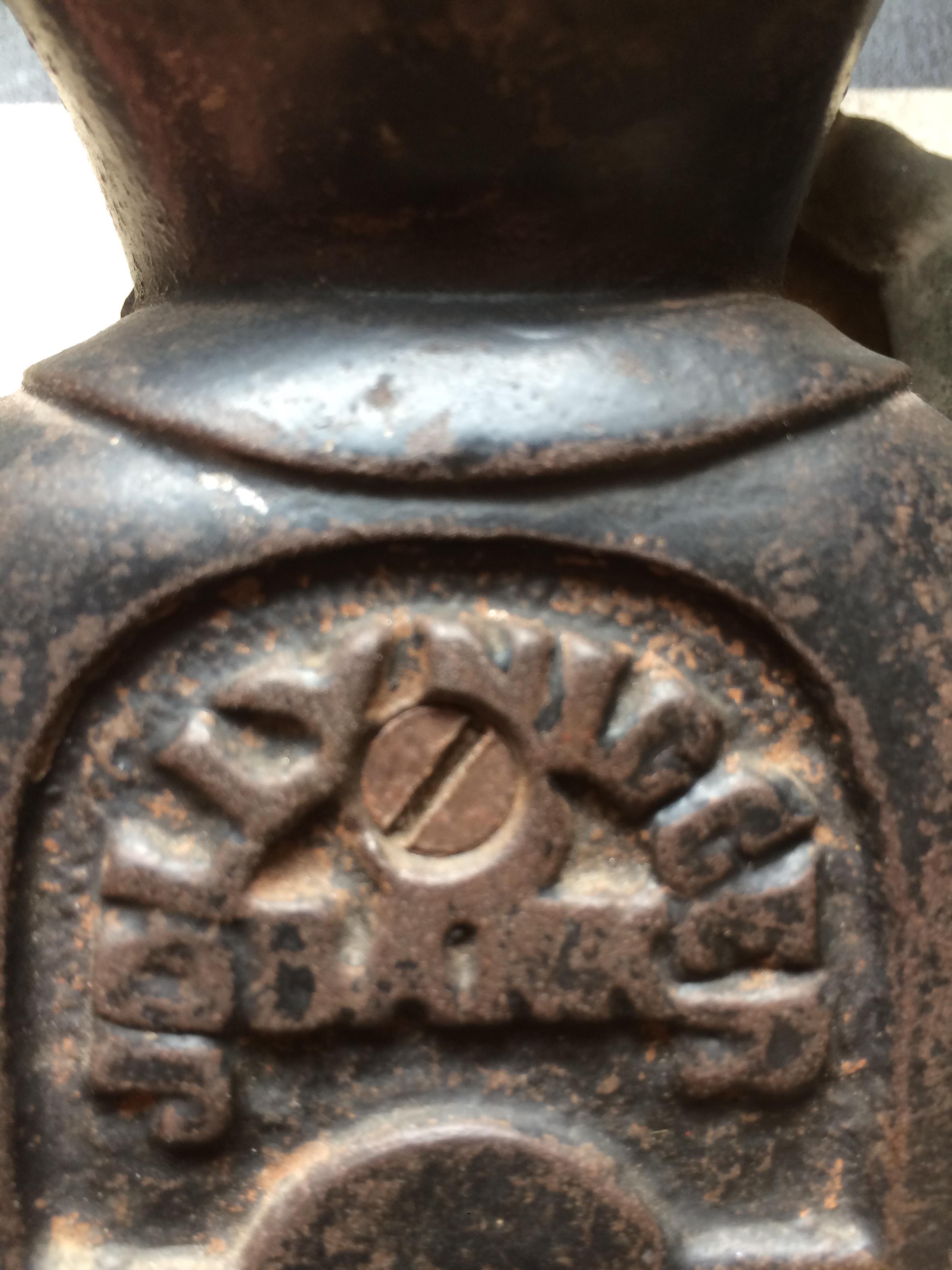 RARE HIGH HAT JOLLY BANK C1930 CAST IRON MONEY BOX - Image 3 of 4