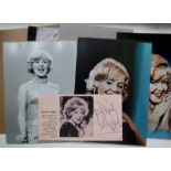 KATHY KIRBY PICTURES + AUTOGRAPH