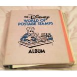 DISNEY STAMP ALBUM