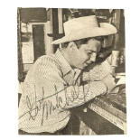 GUY MITCHELL HAND SIGNED PHOTOGRAPH