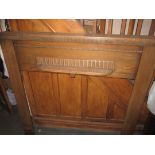 1920'S WOODEN FIREPLACE SURROUND