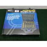 A new 99 piece titanium coated HSS drill bit set